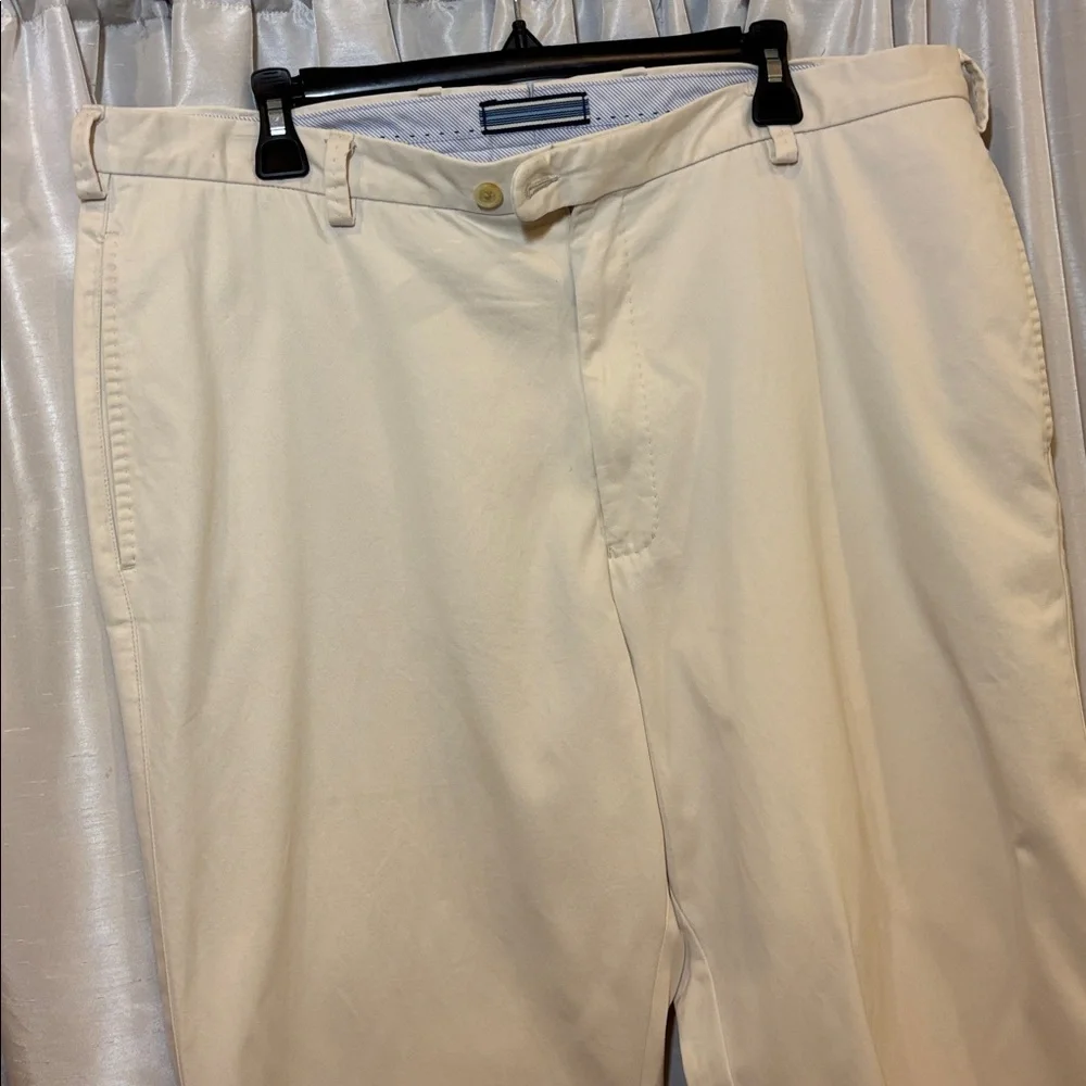 Peter Millar Men's Light Khaki Chinos, 100% Pima Cotton, 38x38, EUC